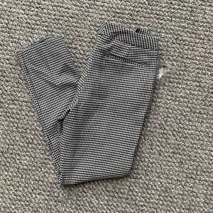 Vince Camuto Houndstooth Cigarette Pants